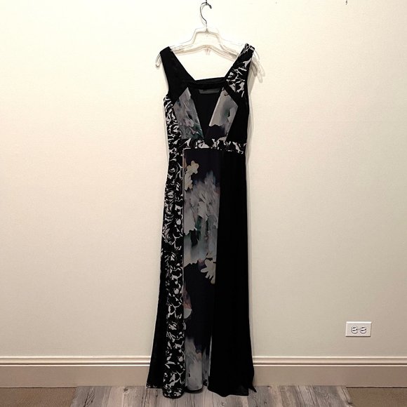 LEIFSDOTTER SILK MAXI DRESS (SIZE 4) - Picture 3 of 4